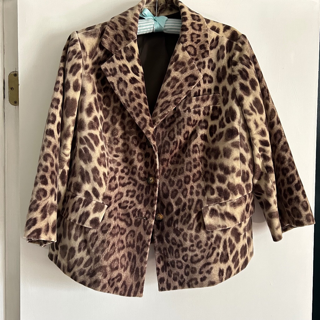 Talbots Leopard Print Jacket